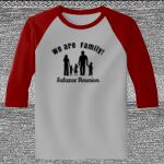 Raglan 3/4 Roundneck Shirt (Gray Body) Thumbnail