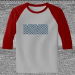 Raglan 3/4 Roundneck Shirt (Gray Body) Thumbnail