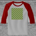 Raglan 3/4 Roundneck Shirt (Gray Body) Thumbnail