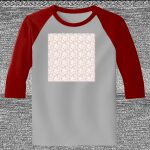 Raglan 3/4 Roundneck Shirt (Gray Body) Thumbnail