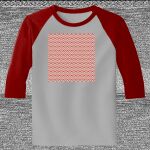 Raglan 3/4 Roundneck Shirt (Gray Body) Thumbnail
