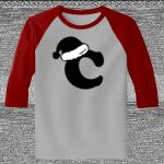 Raglan 3/4 Roundneck Shirt (Gray Body) Thumbnail