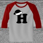 Raglan 3/4 Roundneck Shirt (Gray Body) Thumbnail