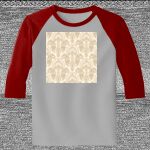 Raglan 3/4 Roundneck Shirt (Gray Body) Thumbnail