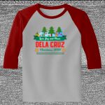 Raglan 3/4 Roundneck Shirt (Gray Body) Thumbnail