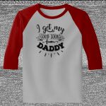 Raglan 3/4 Roundneck Shirt (Gray Body) Thumbnail