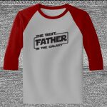 Raglan 3/4 Roundneck Shirt (Gray Body) Thumbnail