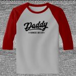 Raglan 3/4 Roundneck Shirt (Gray Body) Thumbnail