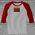 Raglan 3/4 Roundneck Shirt (Gray Body) Thumbnail