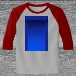 Raglan 3/4 Roundneck Shirt (Gray Body) Thumbnail