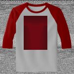 Raglan 3/4 Roundneck Shirt (Gray Body) Thumbnail