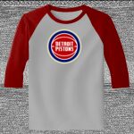 Raglan 3/4 Roundneck Shirt (Gray Body) Thumbnail