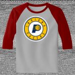 Raglan 3/4 Roundneck Shirt (Gray Body) Thumbnail