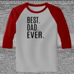 Raglan 3/4 Roundneck Shirt (Gray Body) Thumbnail