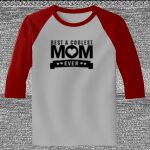 Raglan 3/4 Roundneck Shirt (Gray Body) Thumbnail