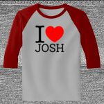 Raglan 3/4 Roundneck Shirt (Gray Body) Thumbnail