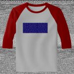 Raglan 3/4 Roundneck Shirt (Gray Body) Thumbnail