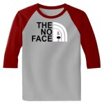 Raglan 3/4 Roundneck Shirt (Gray Body) Thumbnail