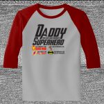 Raglan 3/4 Roundneck Shirt (Gray Body) Thumbnail