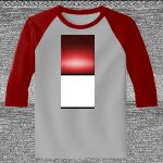Raglan 3/4 Roundneck Shirt (Gray Body) Thumbnail