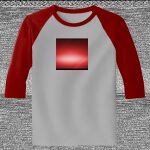 Raglan 3/4 Roundneck Shirt (Gray Body) Thumbnail