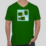 CVC V-Neck T-shirt Thumbnail