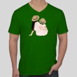 CVC V-Neck T-shirt Thumbnail