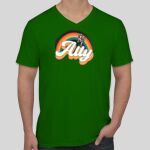 CVC V-Neck T-shirt Thumbnail