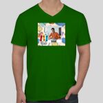 CVC V-Neck T-shirt Thumbnail